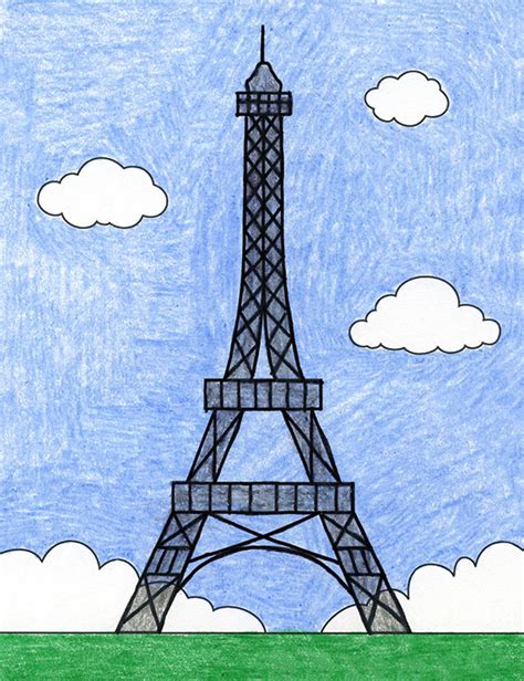 Free How To Draw A Quick Sketch Of The Eiffel Tower Free For Download