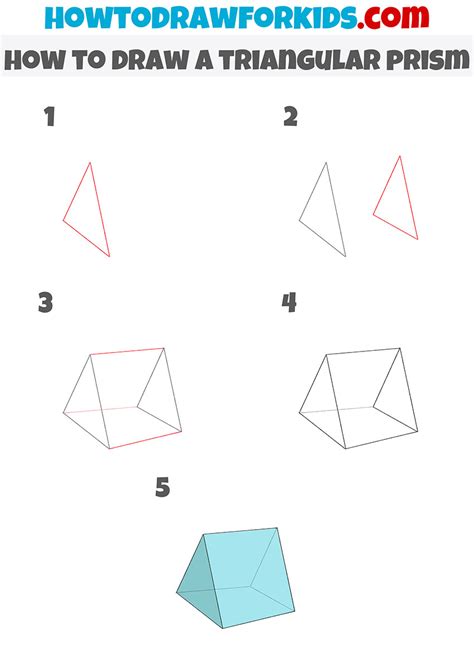 how to draw a rectangular prism step by step easy