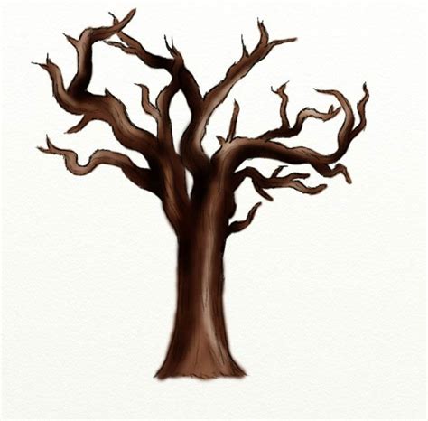 Simple Dead Tree Drawing at Explore