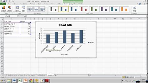 how to draw a simple graph in excel