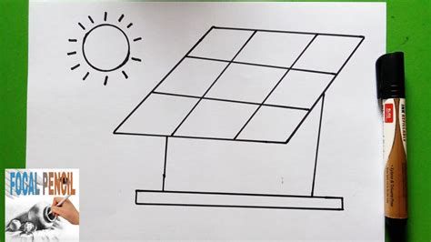 Solar Energy Drawing Free download on ClipArtMag