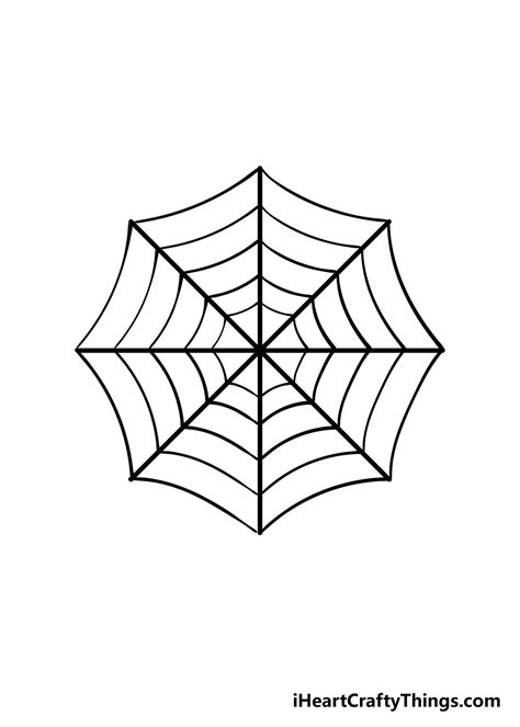 Spider Web Drawing at Explore collection of Spider