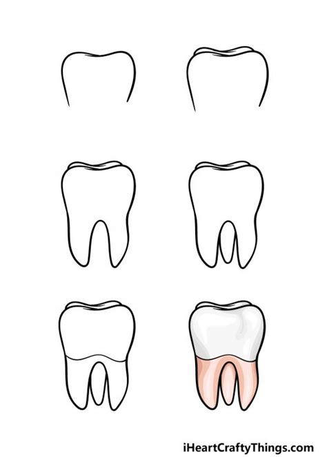 25K  Sample How To Draw A Tooth Sketch For Kids