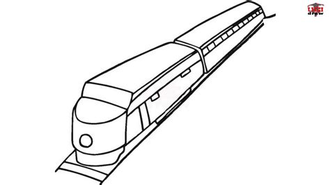 How to Draw a Train in a Few Easy Steps Easy Drawing Guides