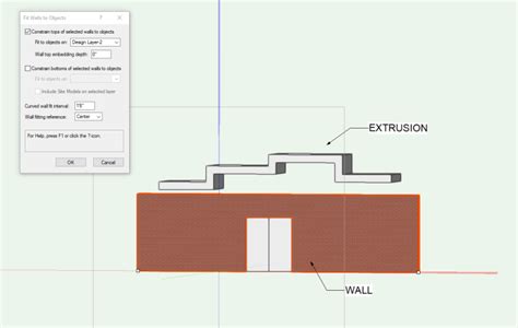 How To Draw A Wall In Vectorworks