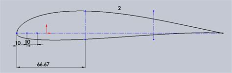 How to create accurate model of an Airfoil? SW GrabCAD