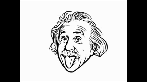 Learn How to Draw Albert Einstein (Famous People) Step by
