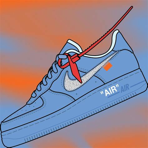 Air Force Nikes Drawings Coloring Home in 2021 Nike