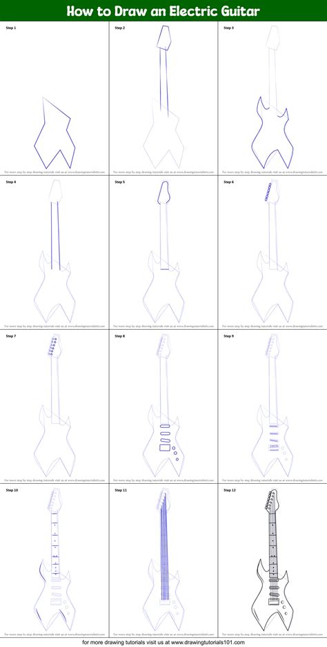 Drawing guitar