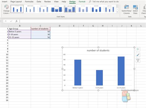 how to draw bar graph in excel