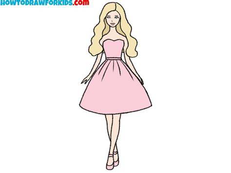 How to Draw Barbie 12 Steps (with Pictures) wikiHow