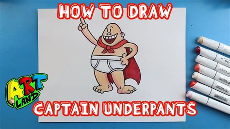 How to Draw Captain Underpants Scholastic Kids' Club