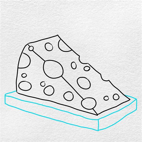 How To Draw Cheese