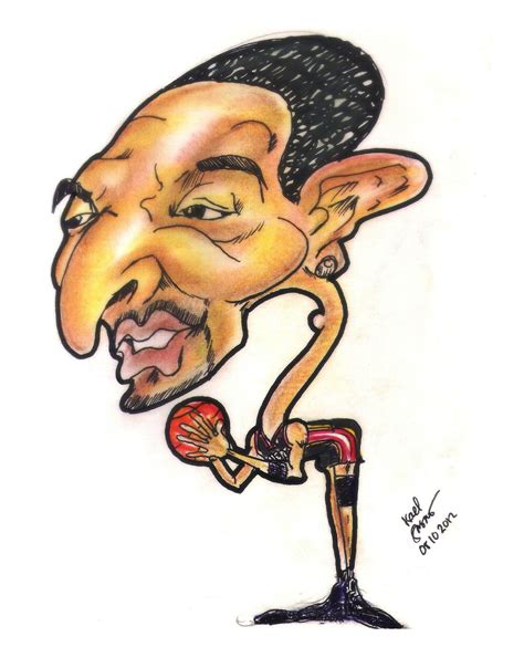 How to Draw a Quick Caricature Chris Bosh YouTube