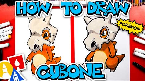 How To Draw Cubone, Step by Step, Drawing Guide, by Dawn