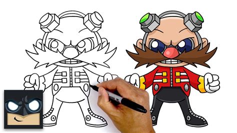 How To Draw Dr. Eggman Robot