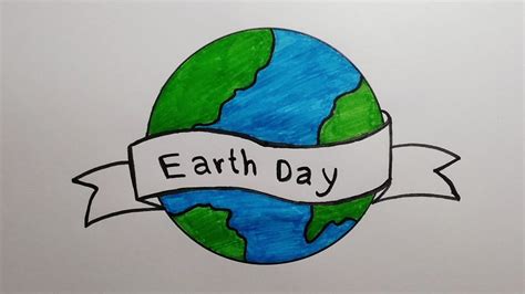 how to draw earth day pictures