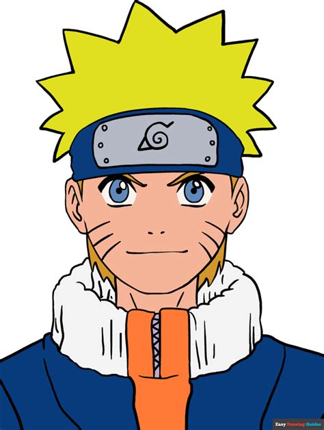 how to draw easy drawing of naruto