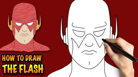 How to Draw Kid Flash from Young Justice printable step by