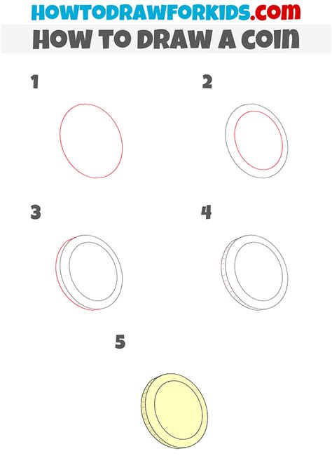 how to draw gold coins