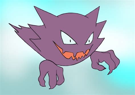 How to Draw Haunter Pokemon