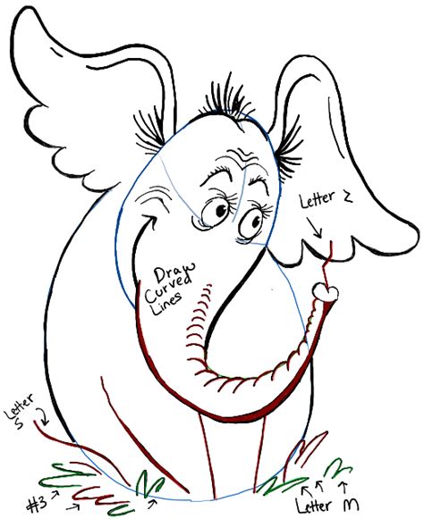 Horton The Elephant Drawing at GetDrawings Free download