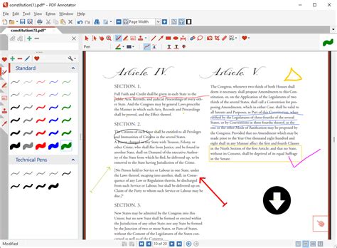 how to draw in a pdf document