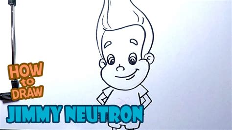 Learn How to Draw Jimmy Neutron from Jimmy Neutron Boy