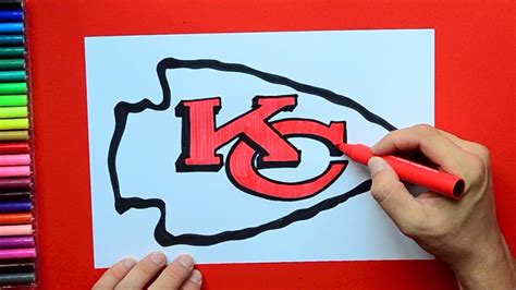how to draw kc chiefs logo