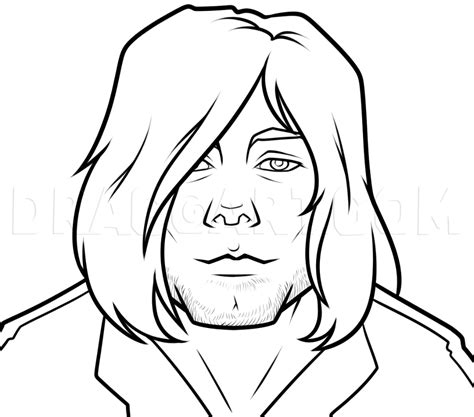 How To Draw Kurt Cobain, Kurt Cobain, Step by Step