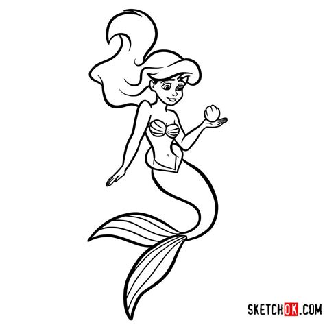 Learn How to Draw Noel in Mermaid from Mermaid Melody