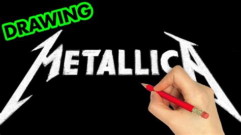 Metallica Adobe Draw test on Behance