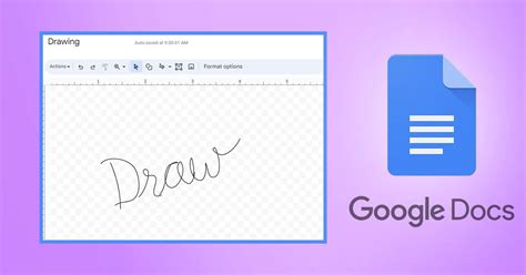 how to draw on a image in google docs