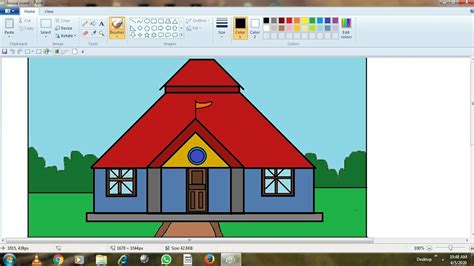 how to draw paint in computer