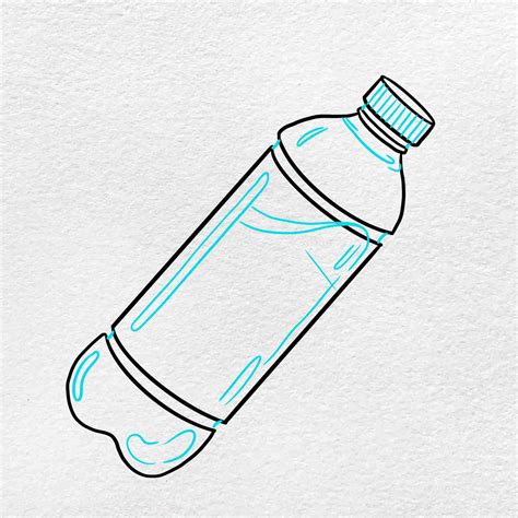 How To Draw Plastic Bottles