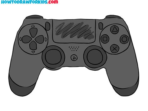 how to draw playstation controller