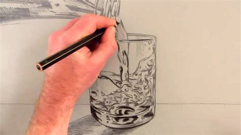 water acqua Realistic pencil drawings, Pencil art