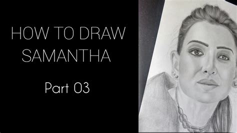 how to draw samantha step by step easy for beginners