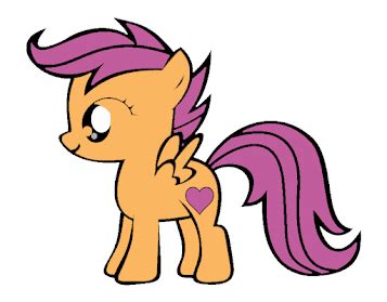 How to Draw Ponies Scootaloo by xXTabithatheCatXx on