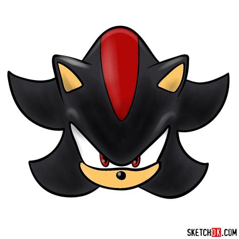 Step by Step How to Draw Shadow the Hedgehog from Sonic