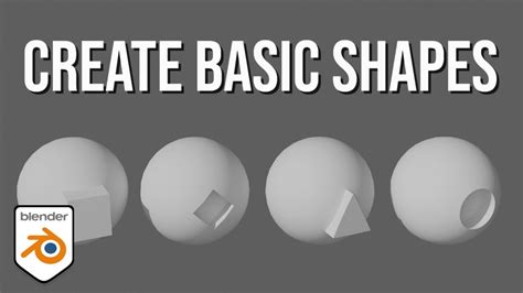 How To Draw Shapes In Blender