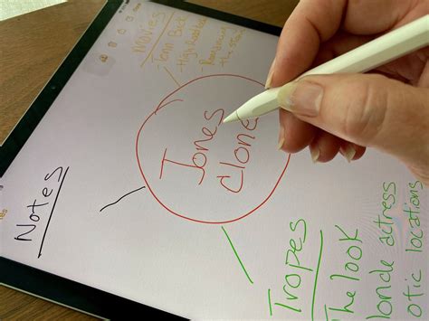 how to draw shapes in notes with apple pencil