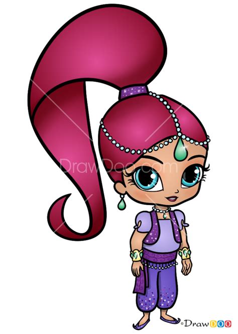 Learn How to Draw Shimmer from Shimmer and Shine (Shimmer