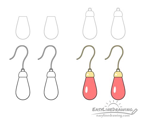 Simple Silver Drop Earrings · How To Make A Dangle Earring