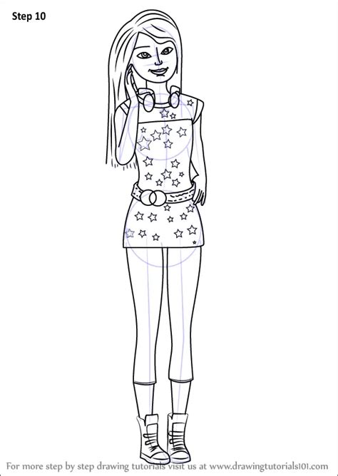 Barbie Dreamhouse Adventures Coloring Pages Skipper 101