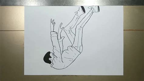 Best Free How To Draw Someone Falling Backwards Simple Sketch With Creative Ideas