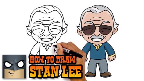 Stan Lee mini Pencil Drawing by AtomiccircuS on DeviantArt