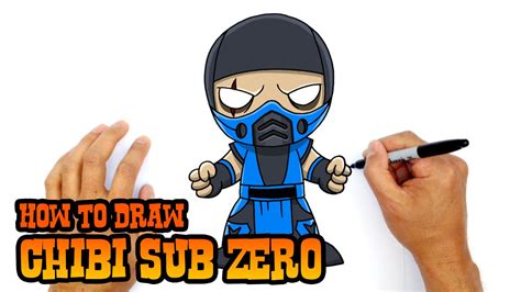 Learn How to Draw SubZero from Mortal Kombat (Mortal