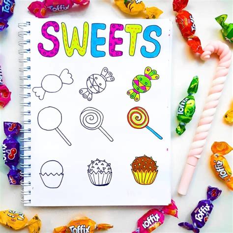 Sweets Drawing at GetDrawings Free download