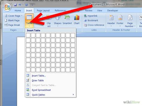 How To Draw Tables In Microsoft Word